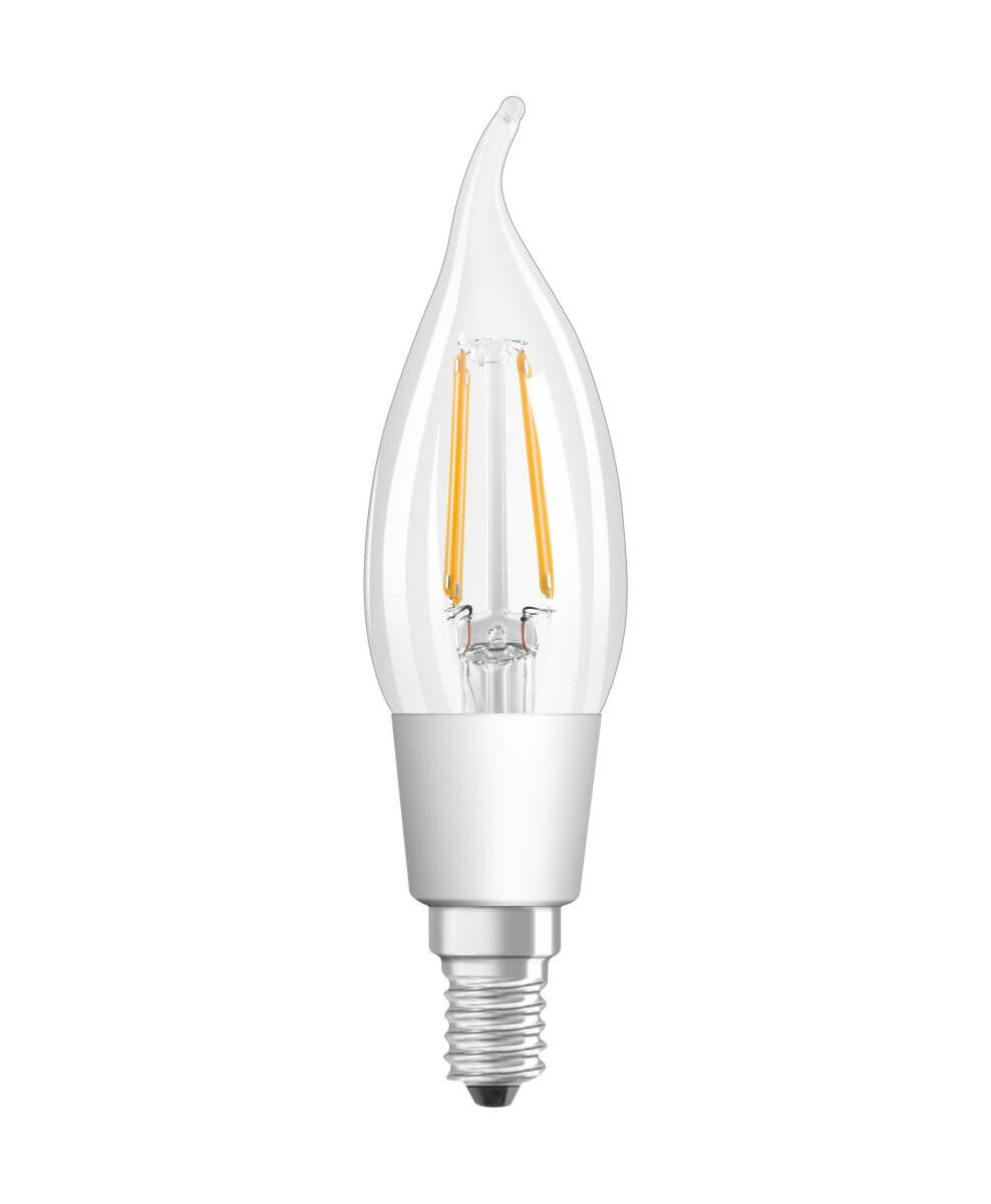 Osram LED Superstar Classic BA 40, 4,5 W, E14, Dimmbar, Warmweiß (2700K), Retrofit Filament Lampe Produktabbildung 1