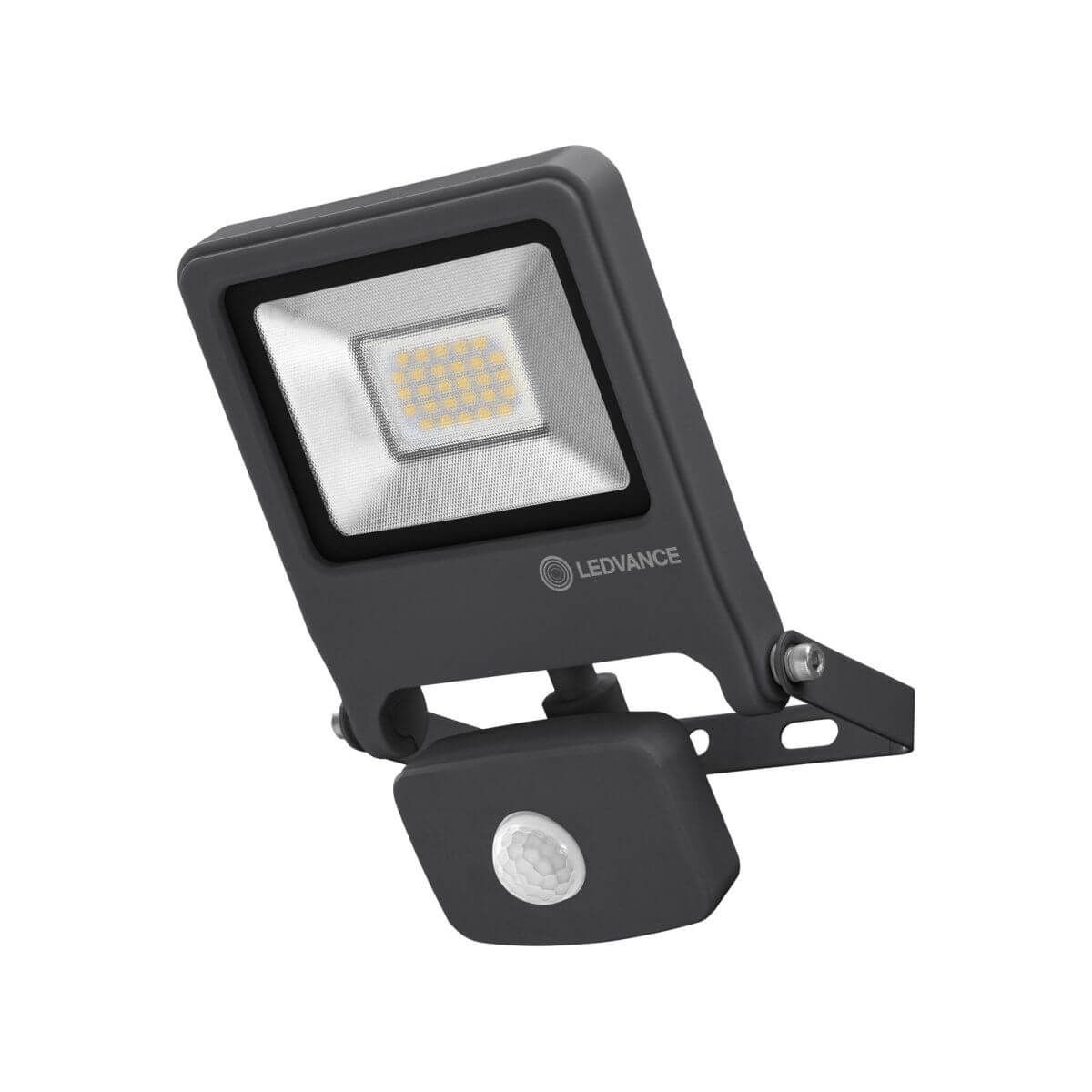 Ledvance Endura Flood Sensor - LED Fluterleuchten mit Sensor mit 4000 K, IP44, Dunkelgrau, 20 W Produktabbildung 1