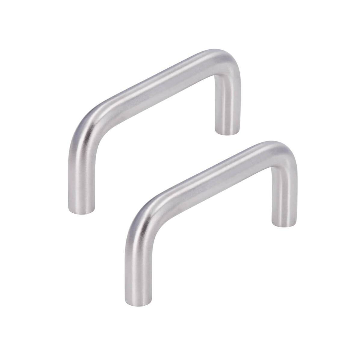 siwitec Möbelgriff 1405 aus Edelstahl, verschiedene Lochabstände, elegante Form Produktabbildung 1