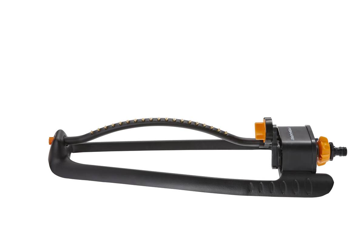 Fiskars Viereck-Sprinkler L, oszillierender Sprinkler für grosse Gärten bis 500 m², robuster Fuss Produktabbildung 5