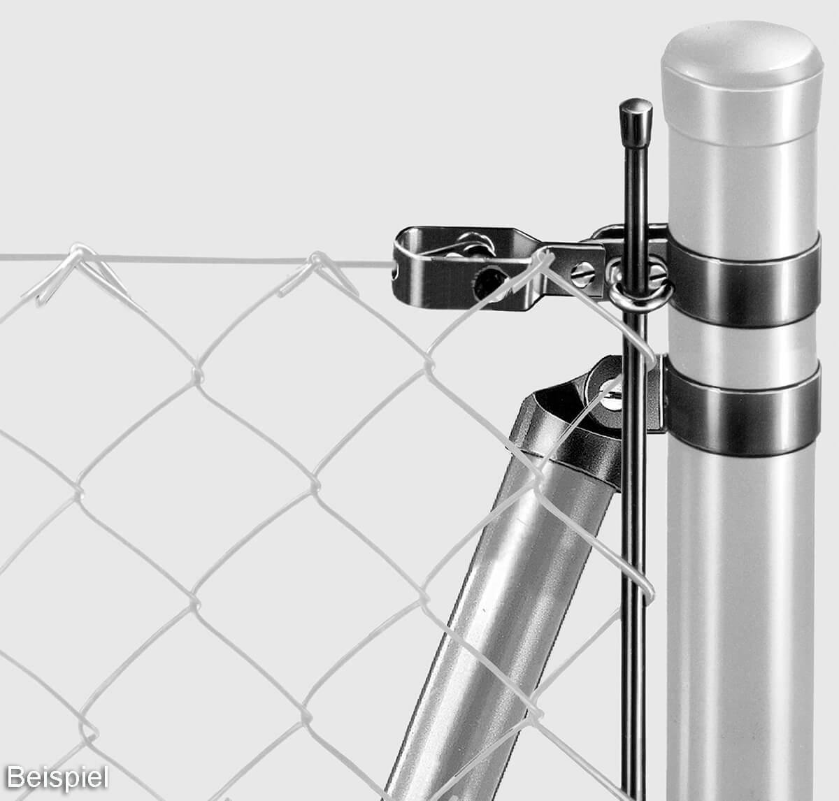 Alberts Drahtspanner mit Stahlnuss, feuerverzinkt, in Grösse 2, Stahl-Zaunspanner 100 mm Länge Produktabbildung 2