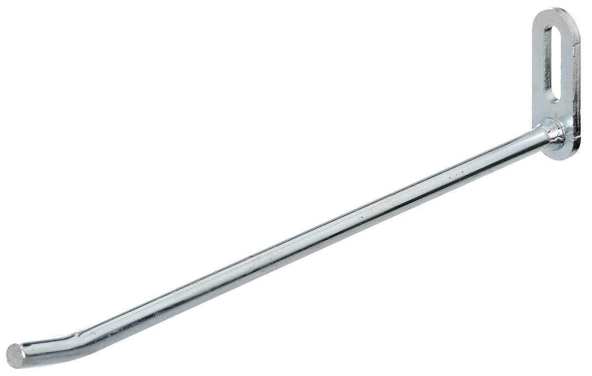 Alberts Lochplattenhaken, abgewinkelt aus Stahl, 1x Stück | Ordnungshaken Produktabbildung