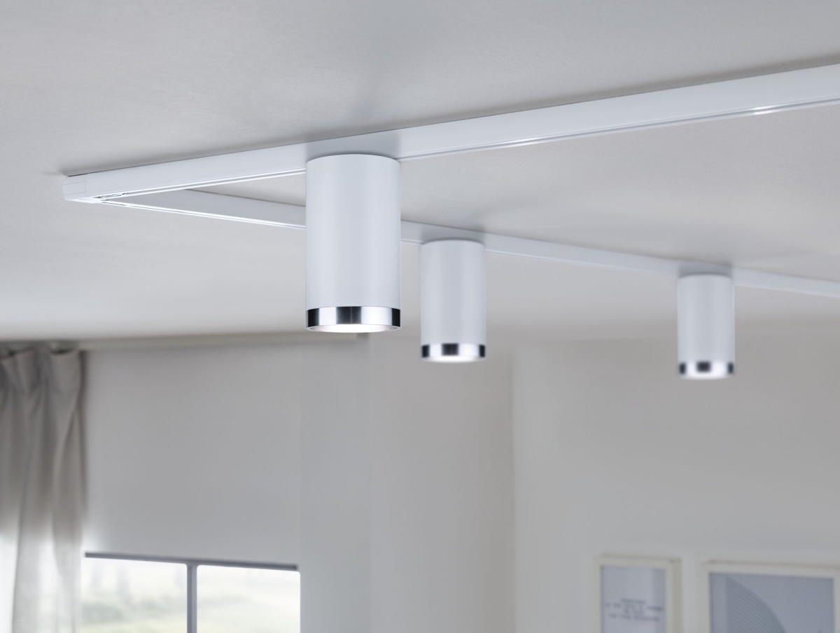 Paulmann URail Spot Tube in Signalweiß GU10 Produktabbildung 7