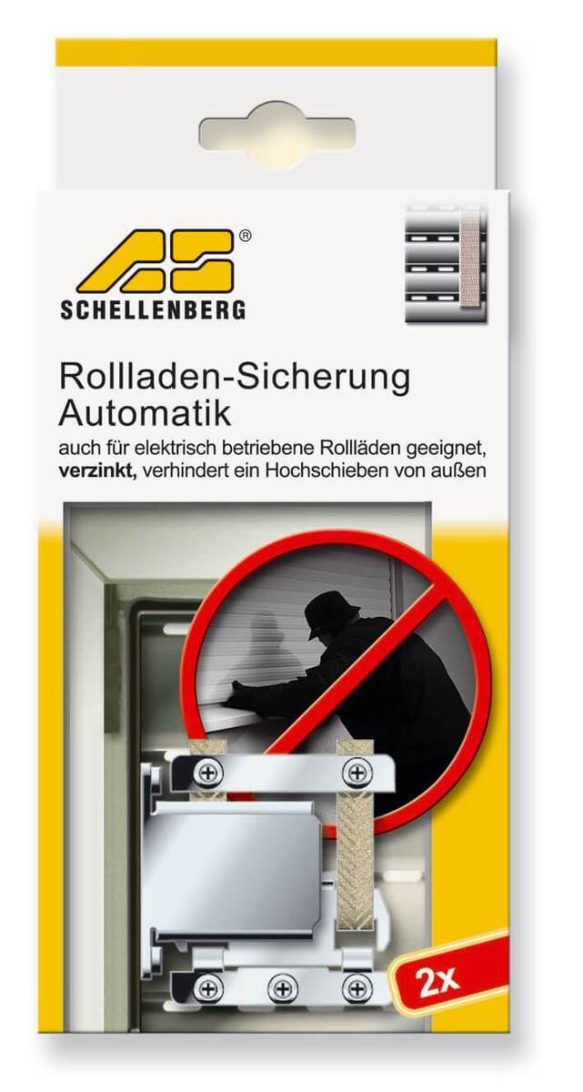 Schellenberg 16002 Rollladen-Hochschiebesicherung | 1 Paar | Einbruchschutz Produktabbildung 2