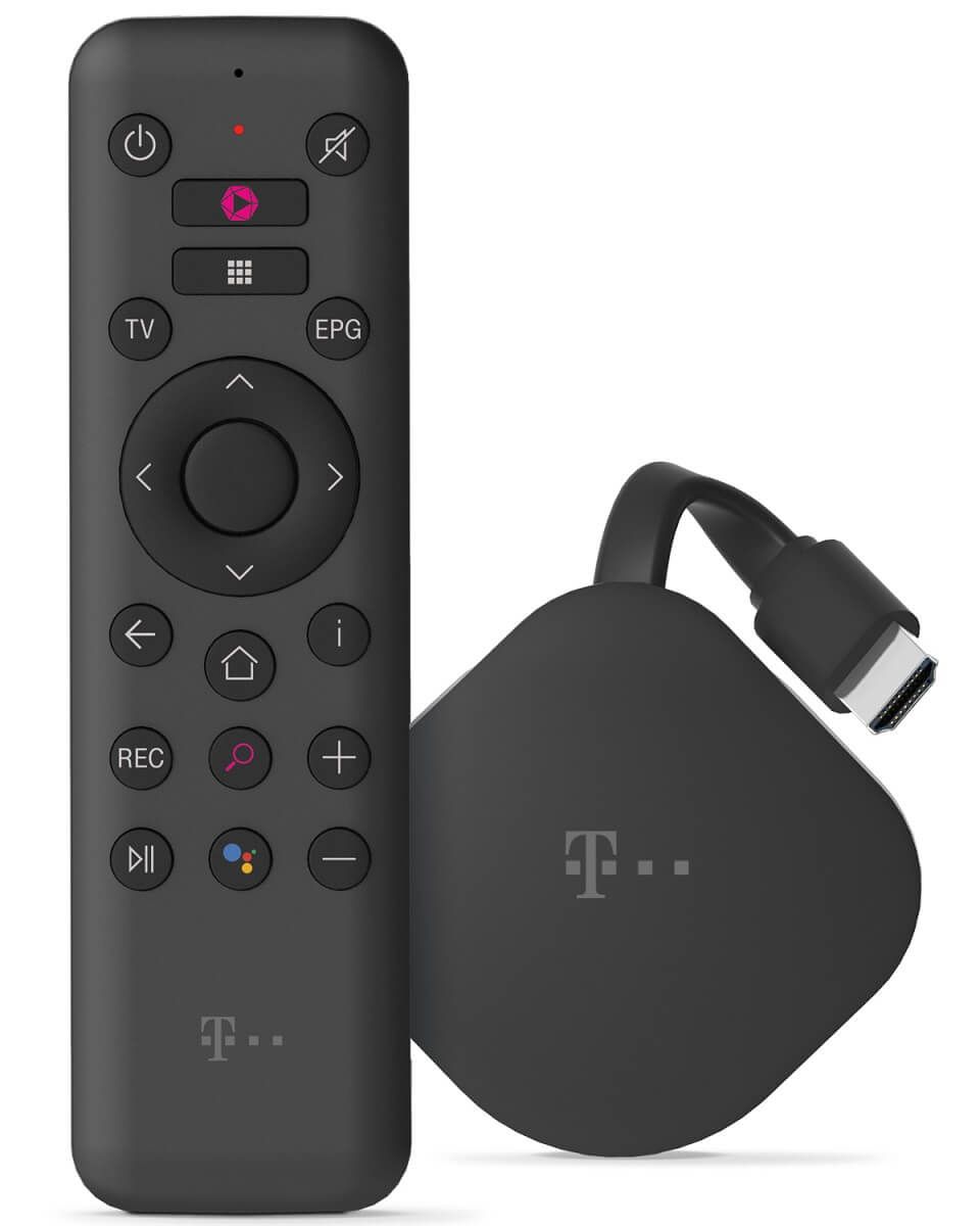 B-Ware Telekom MagentaTV Stick | Fernsehen über WLAN, über 50 TV-Sender in HD, Streaming-Dienste, 4K Produktabbildung