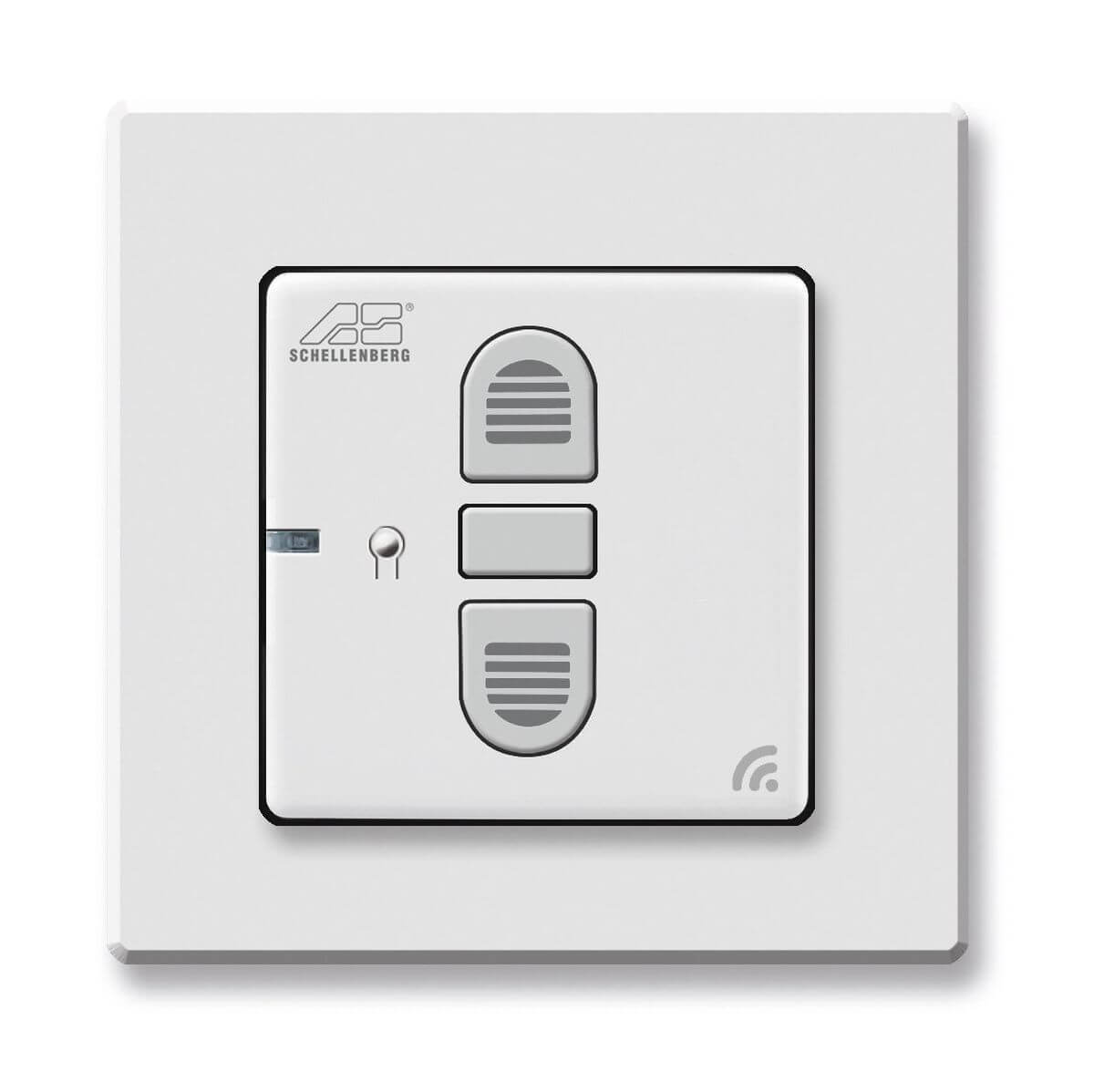 Schellenberg Funk-Rollladenschalter mit 868,4 MHz, inkl Raffstore Steuerung, Unterputzmontage, Weiß Produktabbildung