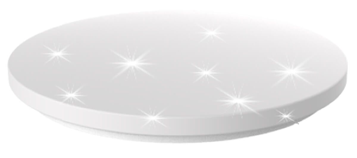 Blulaxa LED Deckenleuchte Aina-L rund, Sternenhimmel Switch CCT, 24 W, 1600 lm, 3000K, 4000K, 6500K Produktabbildung