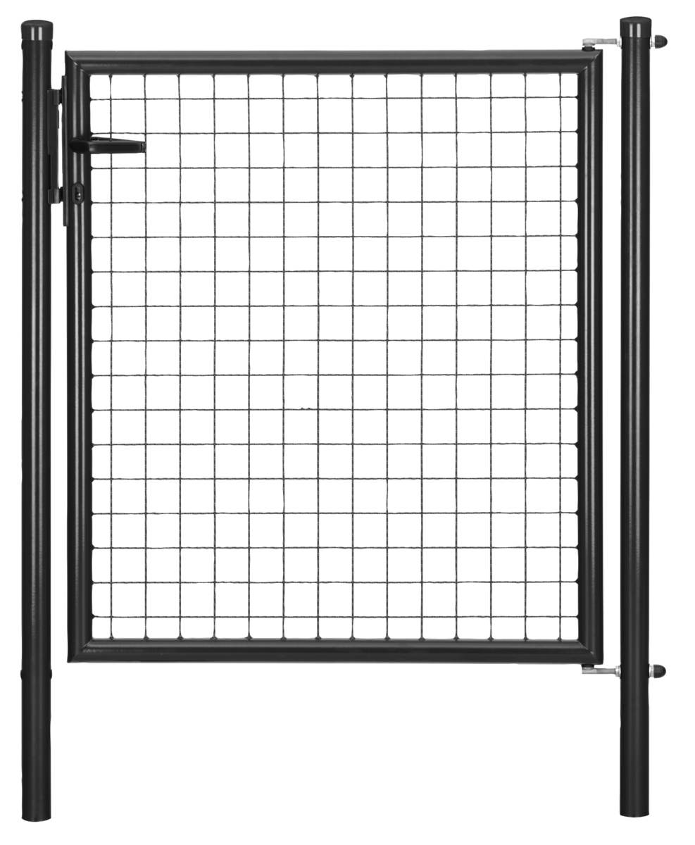 Alberts Wellengitter-Einzeltor, Maschendraht + Fix-Clip Tor, 1,25 m x 1,5 m, Anthrazit Produktabbildung