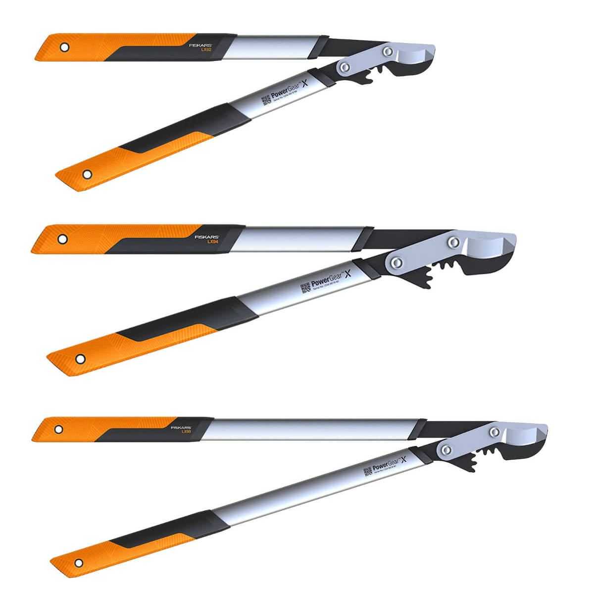 Fiskars PowerGearX Bypass-Astschere LX92-S | LX94-M | LX98-L Getriebeastschere Produktabbildung 16