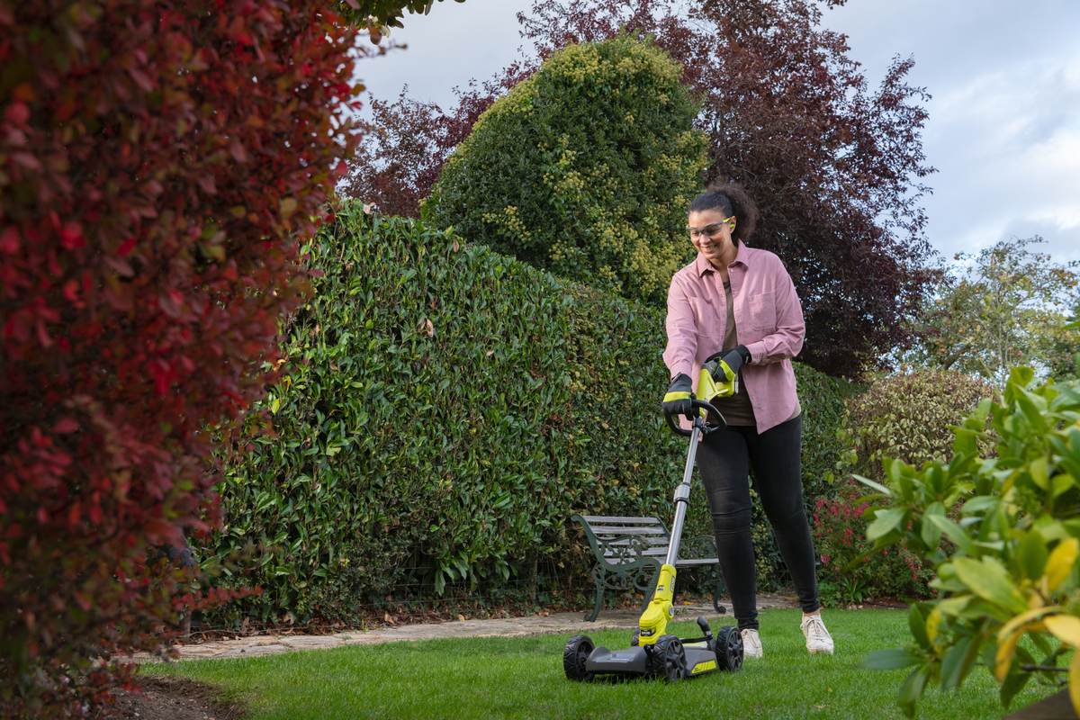 2A-Ware RYOBI 18 V ONE+ Akku-City-Rasenmäher, 30 cm Schnittbreite, ohne Akku und Ladegerät Produktabbildung 8