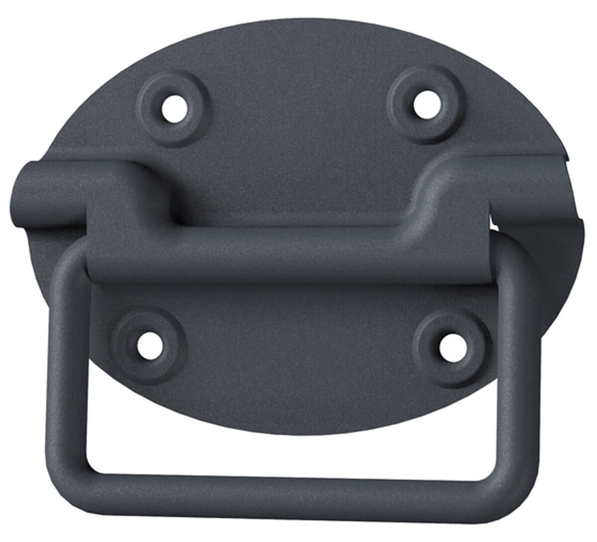 Alberts Kistengriff Ovado, Grau, 110x80 mm, Griff für Kisten, Metallgriff Produktabbildung