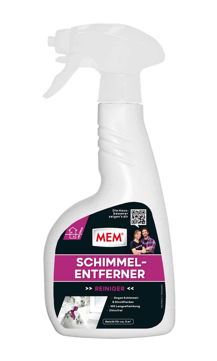 MEM Schimmel-Entferner, 500 ml, geeignet für Wohn- und Schlafräume Produktabbildung 1