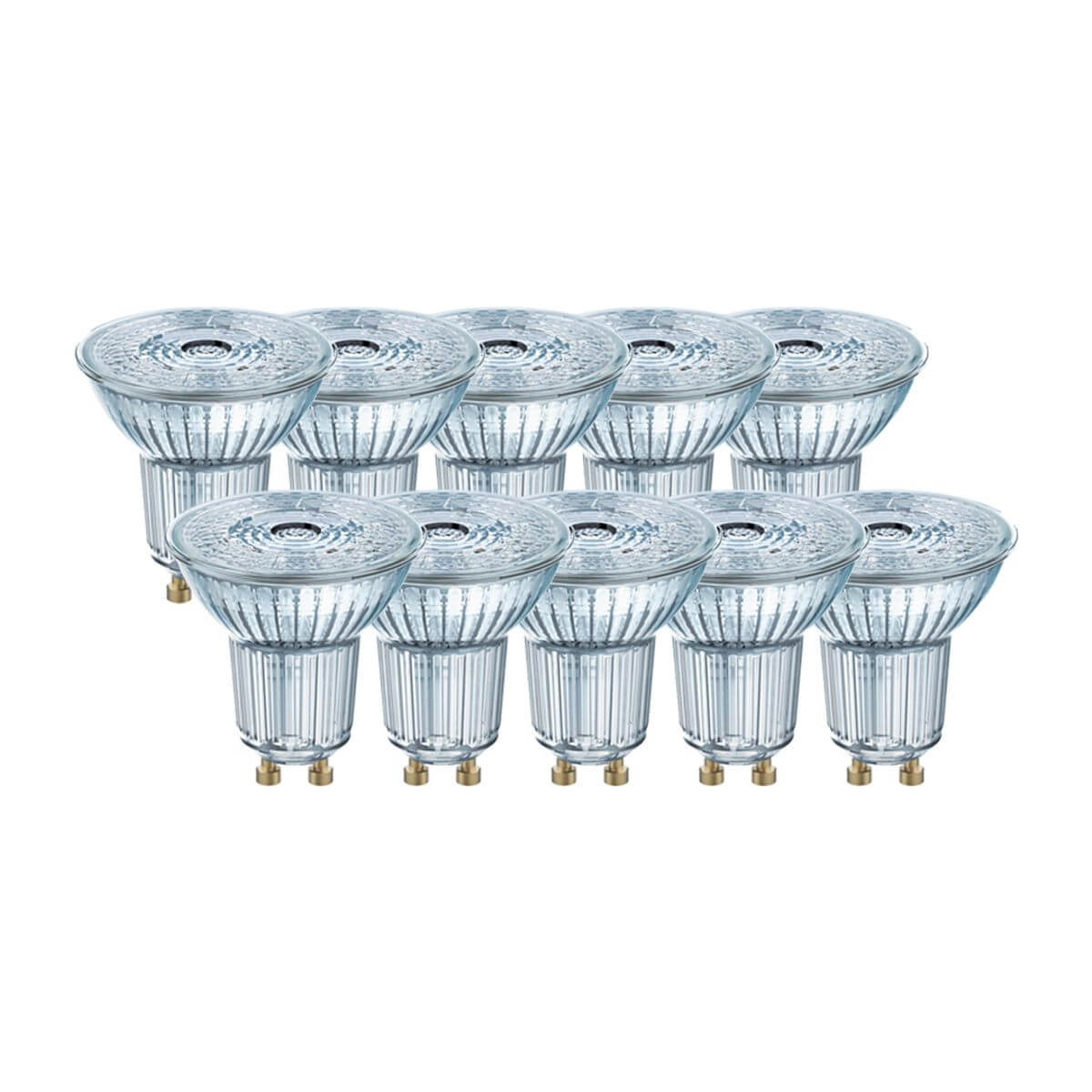 B-Ware Osram 10er Pack LED BASE PAR16 4,3W = 50W GU10 Strahler 350lm 36° 2700K Warmweiß Produktabbildung