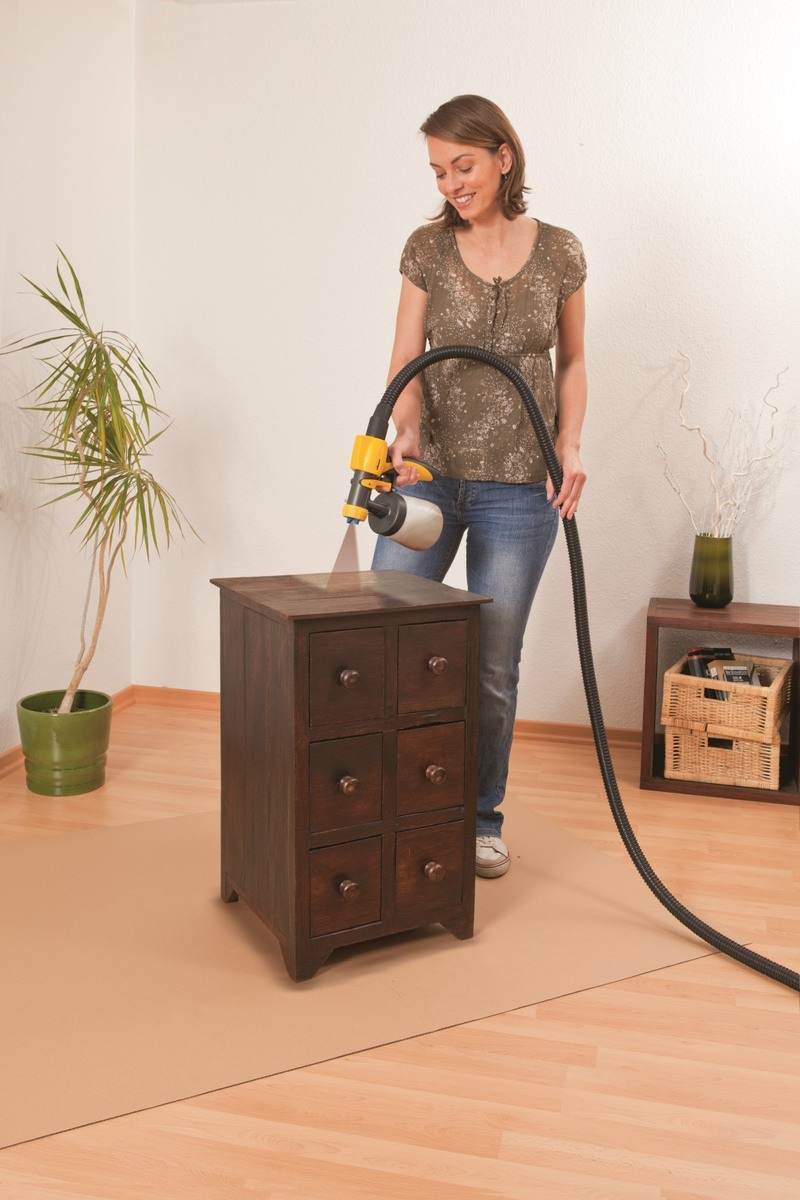 WAGNER EXTRA Brilliant Holz + Metall, 600 ml Farbsprühgerät-Behälter + Sprühkopf Produktabbildung 2