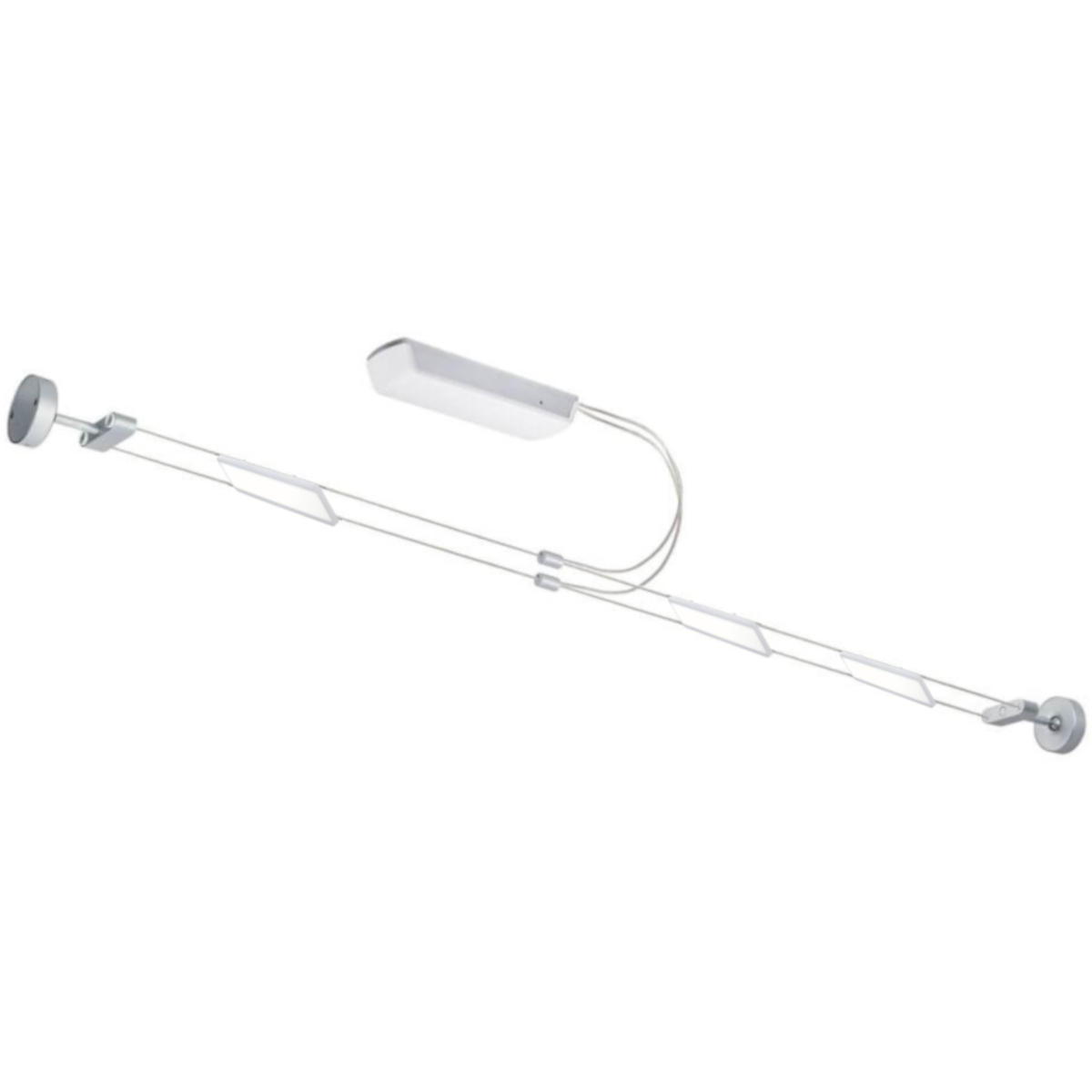 Paulmann 2Line LED Seilsystem Basisset Lenny,  3 x 4,6 W, DC 24V, 12 m, Warmweiß (2700 K) Produktabbildung 1