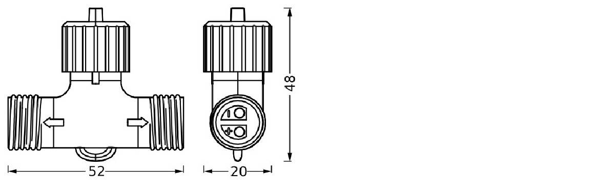 LEDVANCE Endura Hybrid Naut Spike Bundle, 12 V LED-Erdspießleuchte mit Solarpanel und Connector Produktabbildung 5