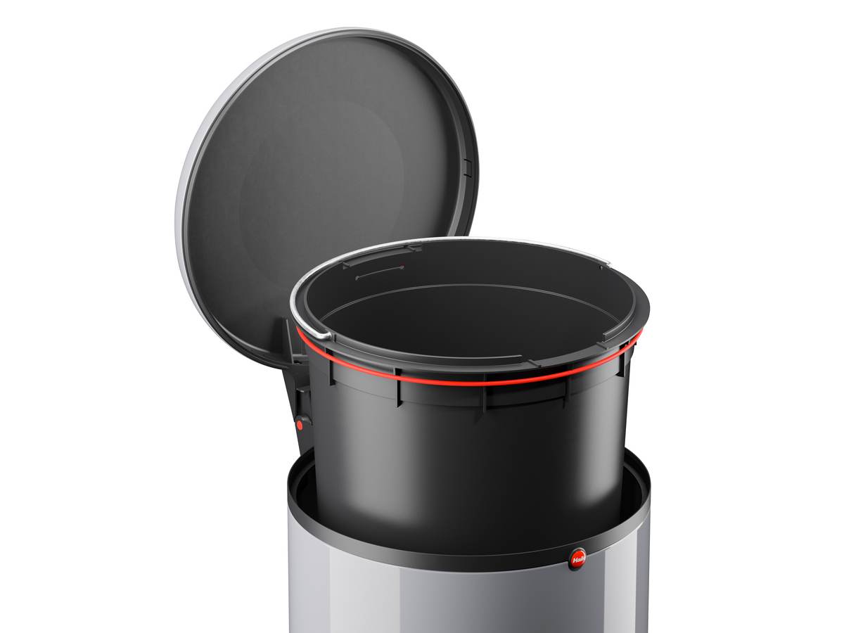 Hailo Harmony M Design-Tret-Abfallsammler | 12 l Volumen | Soft Close | verschiedene Farben Produktabbildung 6
