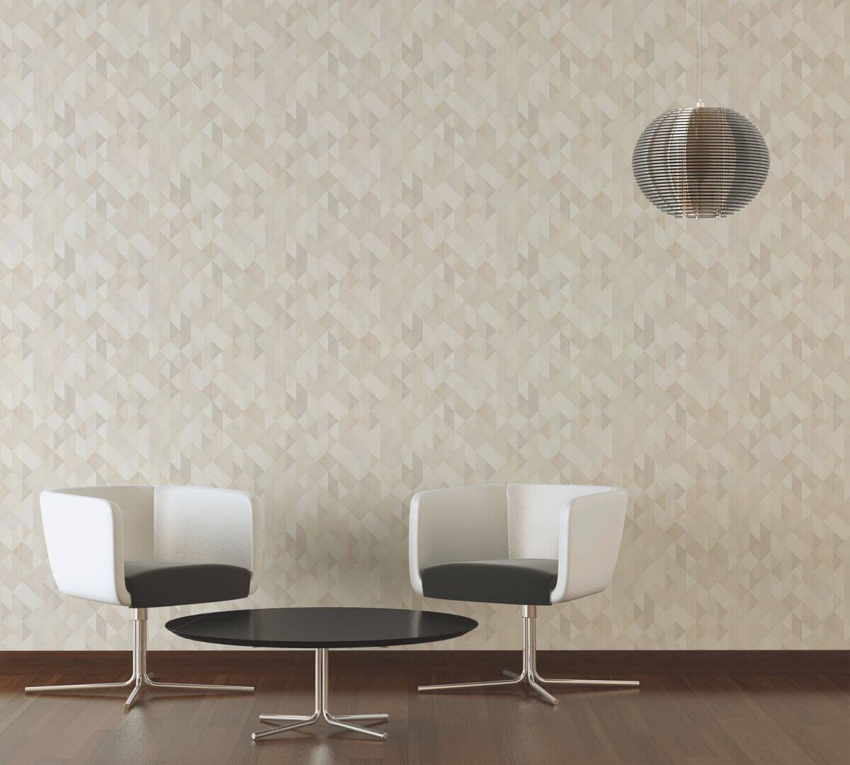 AS Creation Tapete | Geometrisches Muster Beige Braun Grau | Trendwall Produktabbildung 5