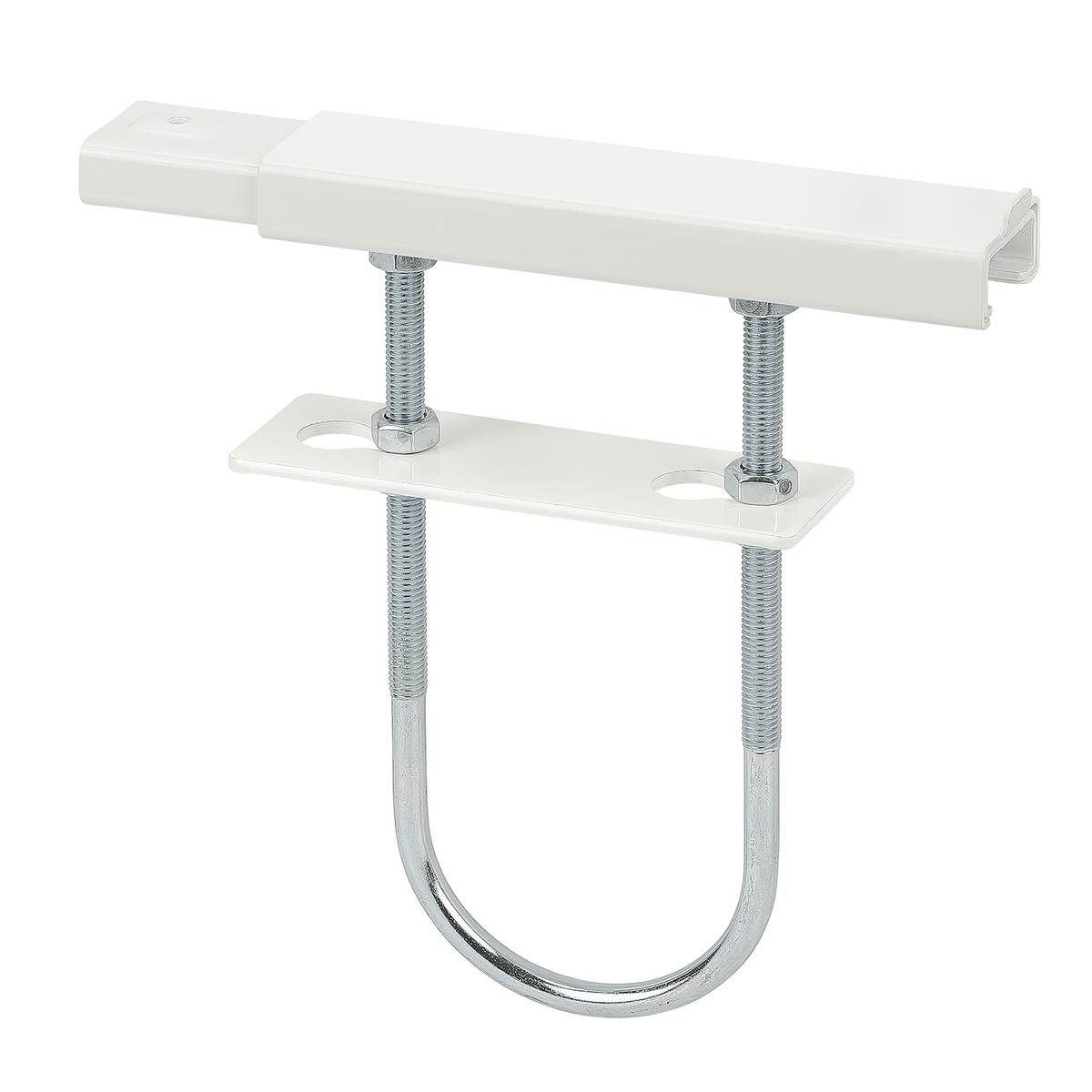 2 x siwitec Heizkörperkonsole weiss 190 x 35 mm, vormontierte Heizkörperkonsole für Rippenheizkörper Produktabbildung 3