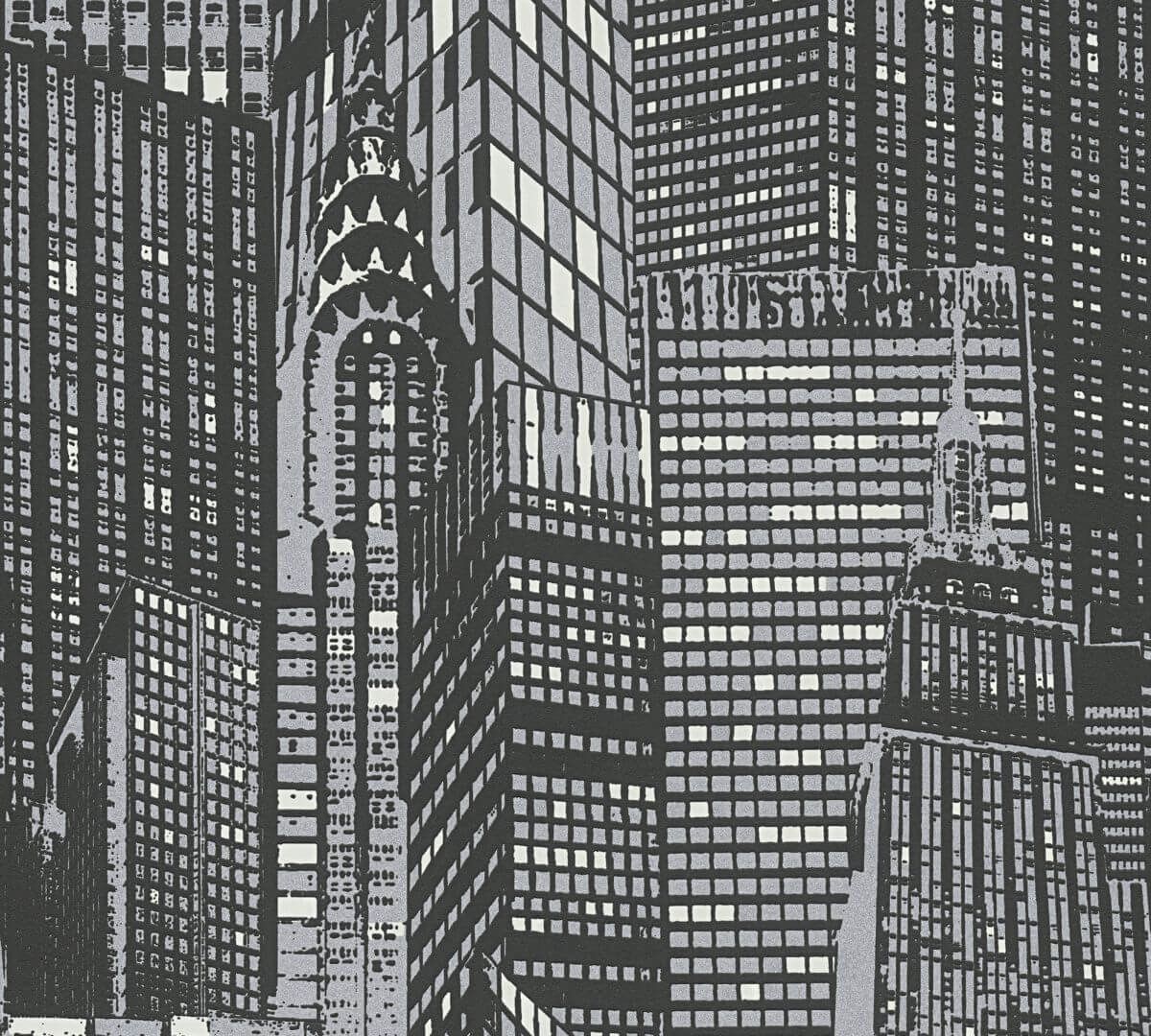 AS Creation Tapete | Kindertapete Metallic Schwarz | Il Decoro Produktabbildung 1