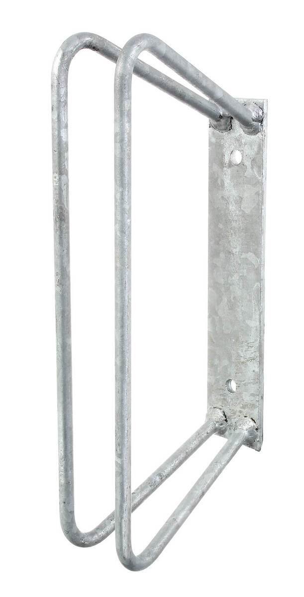 Alberts Einzel-Fahrradhalter, Fahrradständer zur Befestigung an der Wand, Maße 350 x 140 mm Produktabbildung