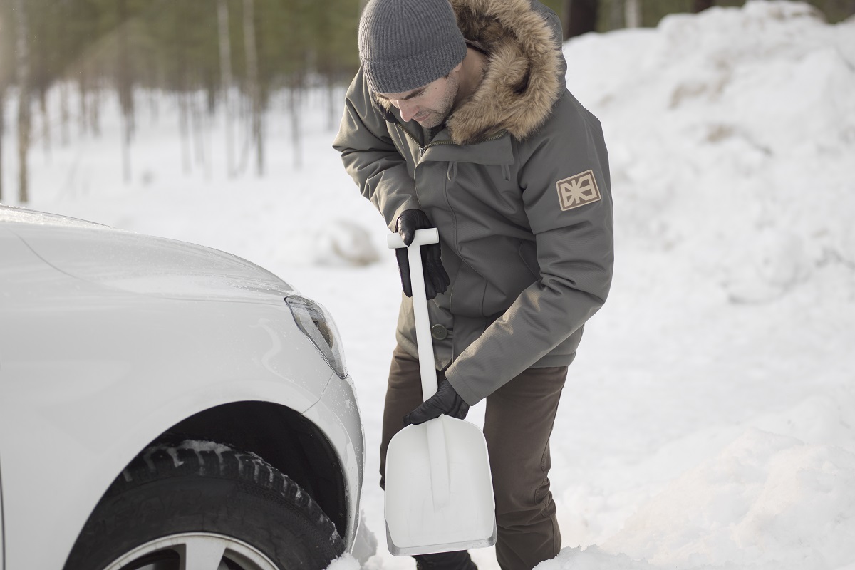 Fiskars Besen Autoschaufel SnowXpert Car Tools, mehrfarbig Produktabbildung 5