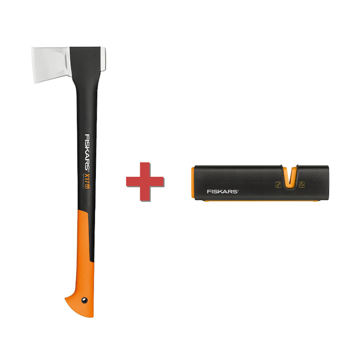 Fiskars Spaltaxt X17-M inklusive XSharp Axtschärfer  Produktabbildung 1