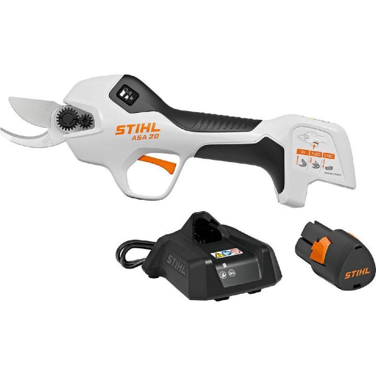 STIHL Akku-Astschere ASA 20 SET inklusive Akku AS 2 und Ladegerät AL 1 Produktabbildung
