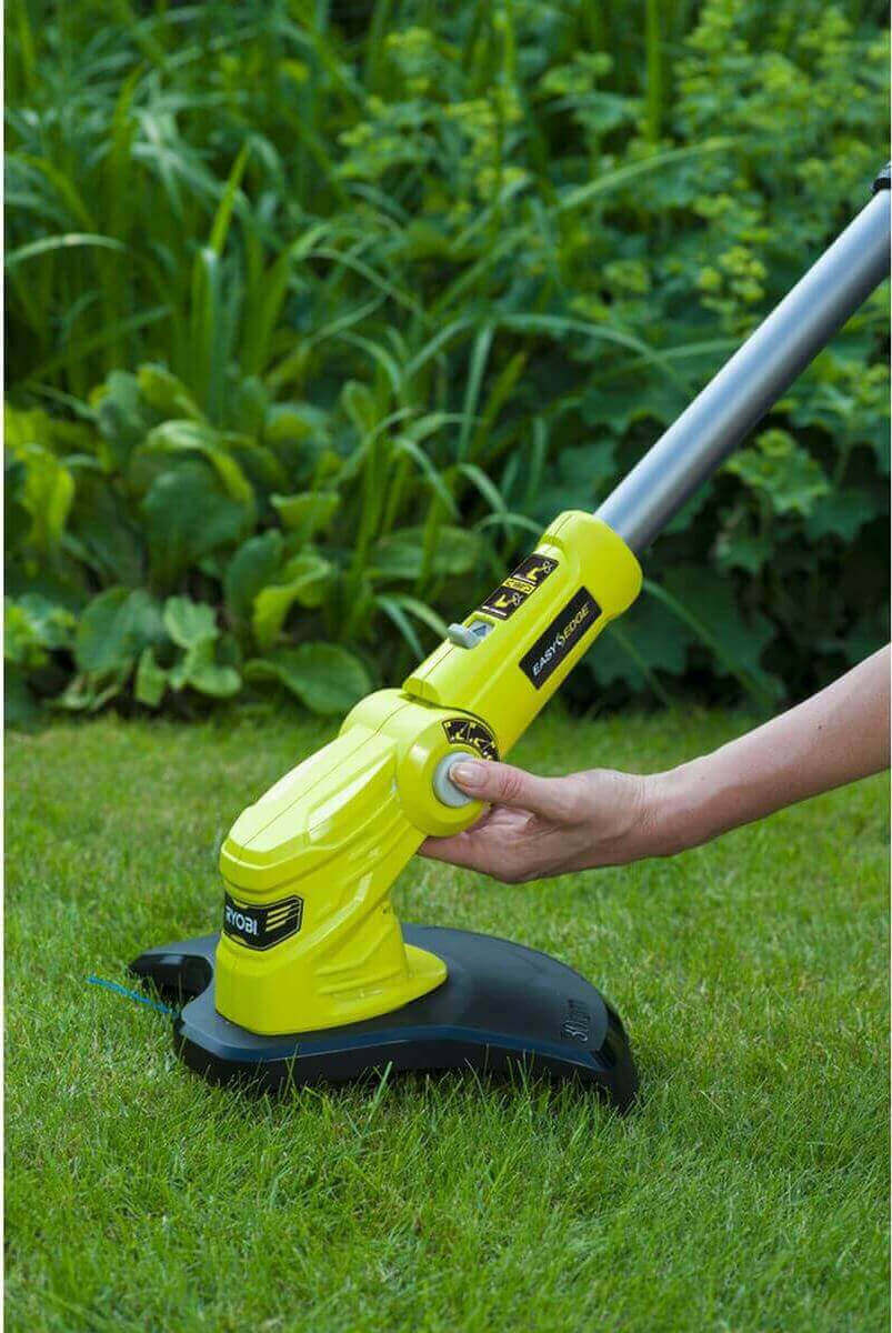 Ryobi Vorteilspaket Teleskop Akku-Rasentrimmer mit Akku | ONE+ 18 V OLT1832 | Schnittbreite 25-30 cm Produktabbildung 4