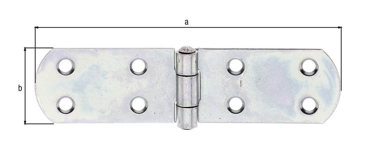 Alberts Kistenband,galvanisch verzinkt dickschichtpassiviert,135x35x2 Produktabbildung 2