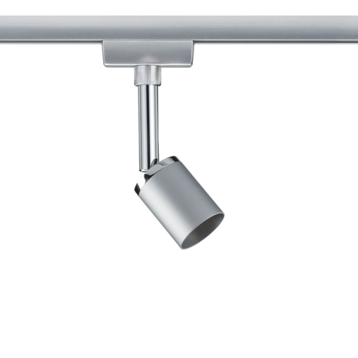 Paulmann URail Spot Pure II, Schienensystem Lampe, ohne Leuchtmittel, 230 V Beleuchtung, Chrom matt Produktabbildung