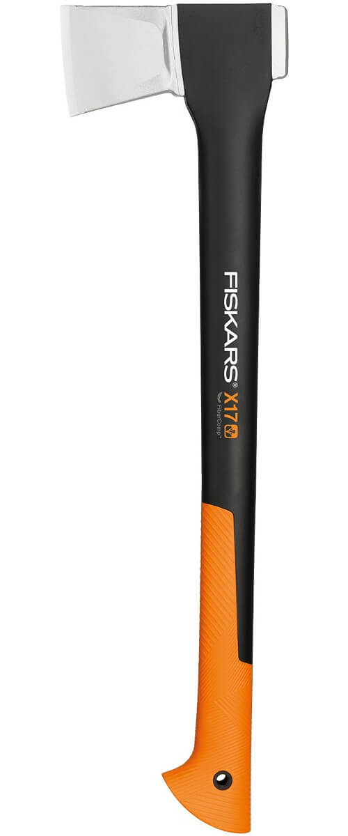 Fiskars Spaltaxt X17-M + Arbeitshandschuhe | Sicheres Spalten von Holz | Atmungsaktiv Produktabbildung 7