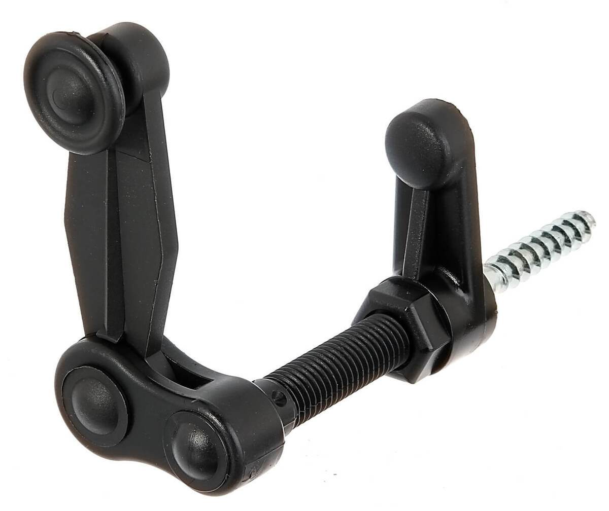 Alberts Fensterladen-Feststeller, Mars, Schwarz, zum Einbetonieren, 25 mm, Festhalter Produktabbildung