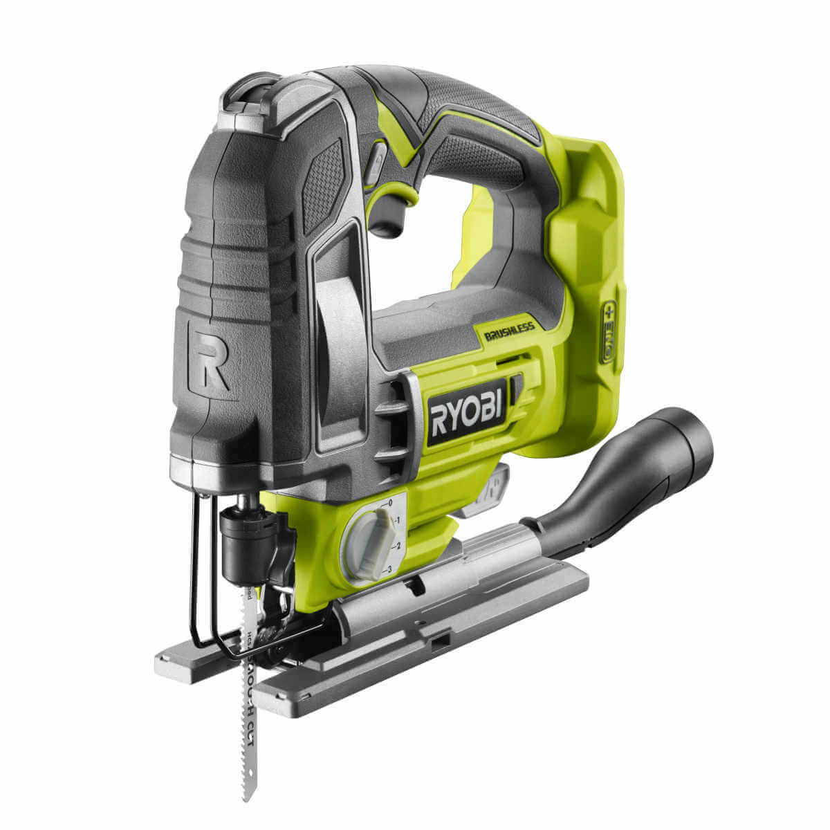 Ryobi Brushless Akku-Stichsäge ONE+ 18 V, Pendelhubstichsäge ohne Akku & Ladegerät, R18JS7-0 Produktabbildung