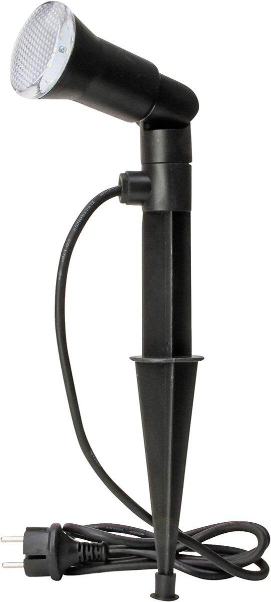 Kopp LED Gartenleuchte, Erdspieß, 5,5W, 400 lm, 4000 K, IP44, Außenleuchte, schwenkbar, 1,5m Kabel Produktabbildung