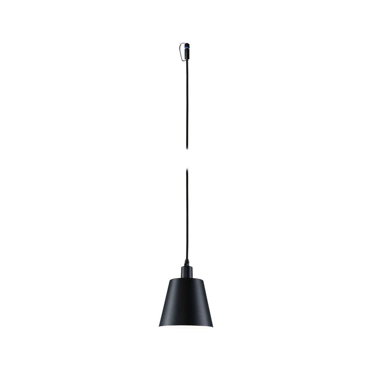 Paulmann Plug & Shine Pendelleuchte Kofia, 2W, 160 lm, IP44, 3000K, 500 cm Pendellänge, Ø 16 cm Produktabbildung