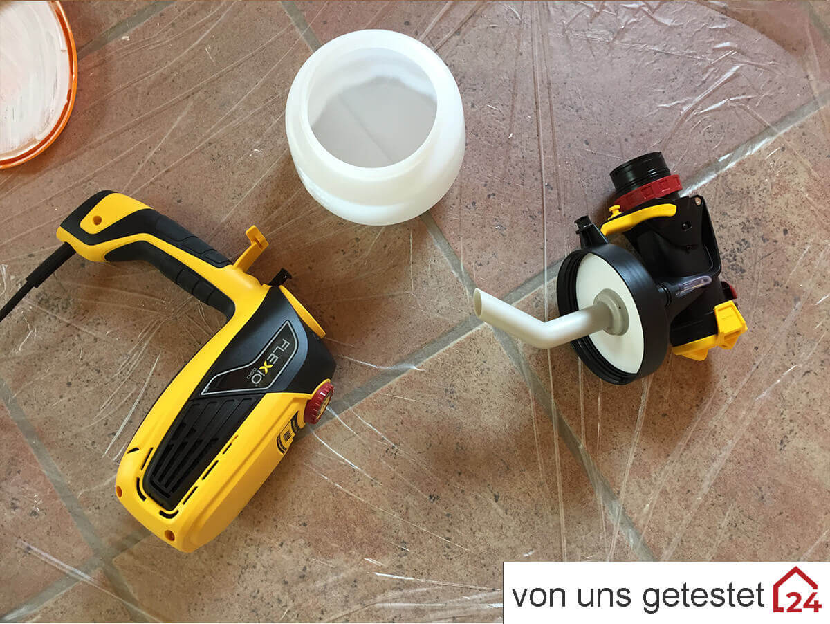 WAGNER Universal Sprayer W590 FLEXiO | Farbsprühgerät | inkl 2 Sprühaufsätzen für Wandfarben, Lacke und Lasuren Produktabbildung 9