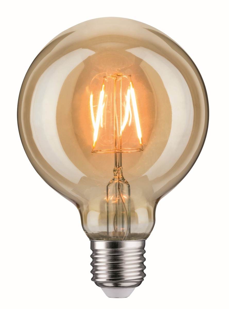 Paulmann 1879 Filament 230V LED Globe, G95, E27, 170 lm, 2,7W, 1700 K, Gold Produktabbildung