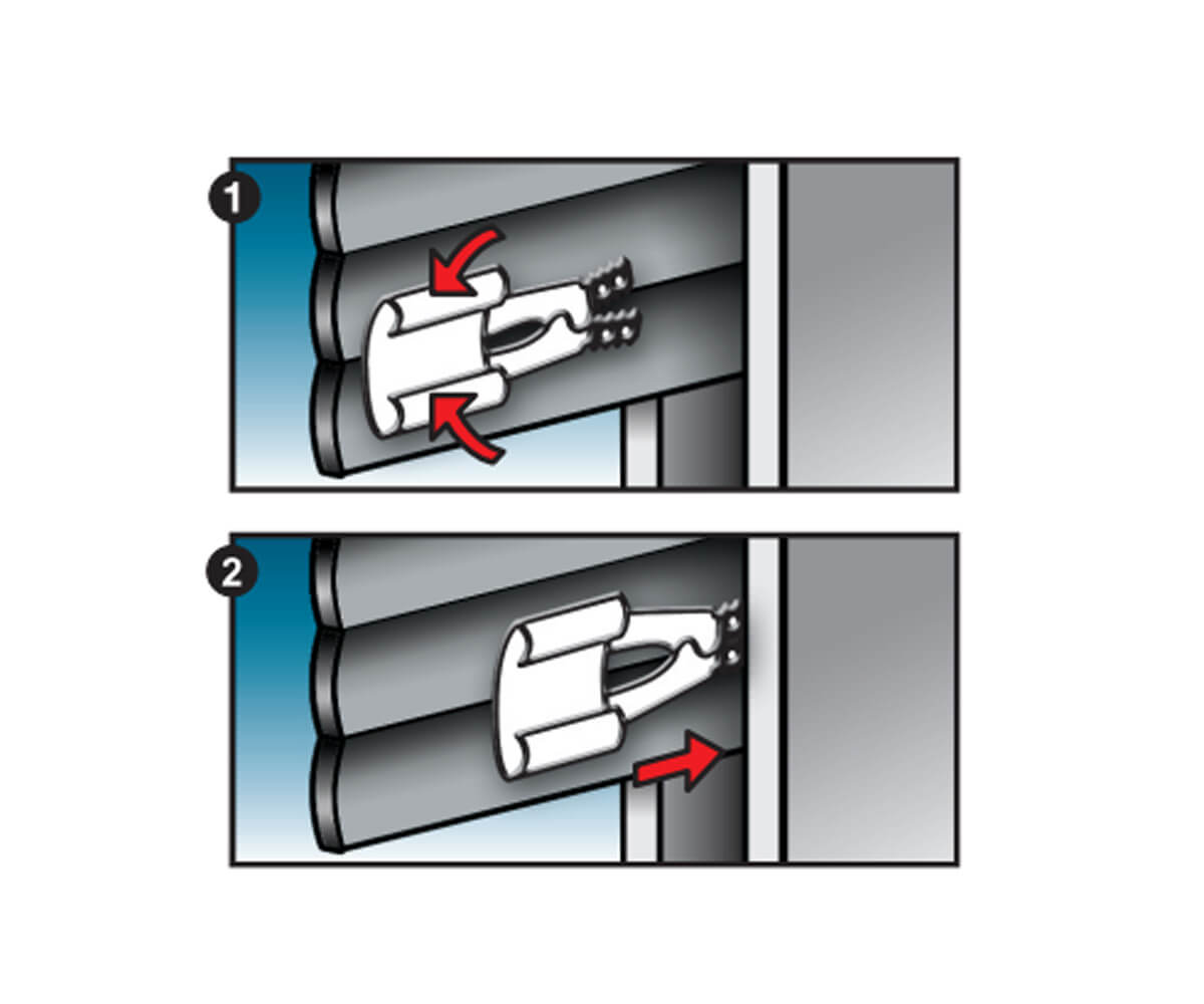 Schellenberg Klemmsicherung für Rollläden - 3er-Pack (6 Stück) Produktabbildung 3
