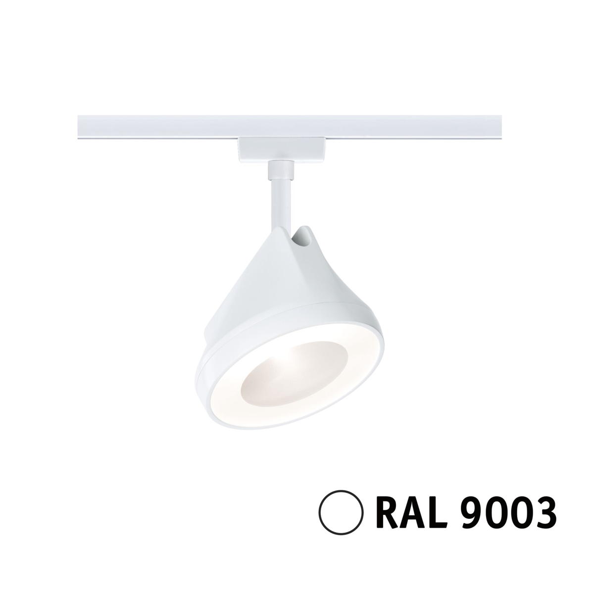 Paulmann URail LED Spot Arena in Signalweiß 15W 850lm 2700K Produktabbildung 1