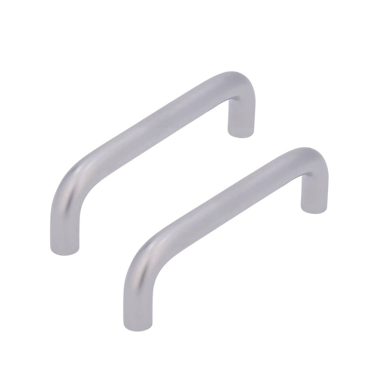 siwitec Möbelgriffe 6211 in Chrom matt, versch. Lochabstände und Grössen, abgerundeter Griff Produktabbildung