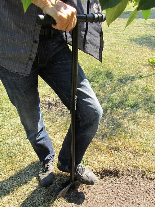 Fiskars Solid Rasenkantenstecher | Kantenstecher, Kantenmesser für Gras Produktabbildung 3