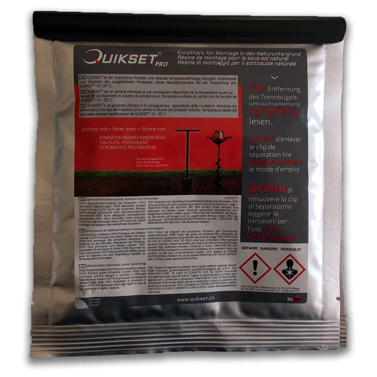 Quikset 2K Dübel für den Boden | Perfekt für Pfähle | Anmischen in 20 Sekunden Produktabbildung 8