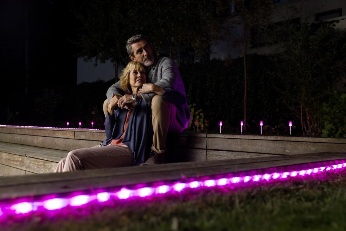 Ledvance SMART+ Outdoor Pollerleuchte Mini, 2,1W, 110 lm, IP65, 2000-6500K, Dimmbar, RGBW, Extension Produktabbildung 7