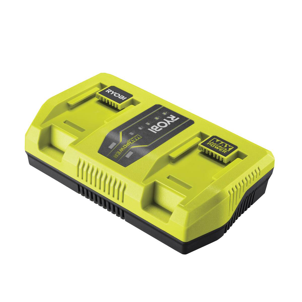 RYOBI 36 V Max Power 2-Fach Paralell-Schnellladegerät, 6,0 A Ladestrom, für alle RYOBI 36 V Akkus Produktabbildung