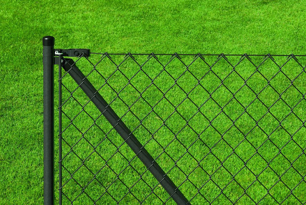 Alberts Maschendrahtzaun Komplettset zum Einbetonieren, Grün, 0,8 m hoch, 100 m lang Produktabbildung 8