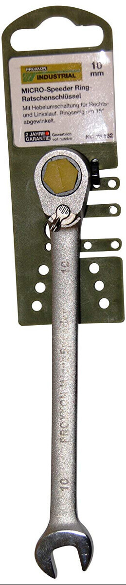 Proxxon MicroSpeeder Ratschenschlüssel, 10 mm, Hebelumschaltung Produktabbildung 1