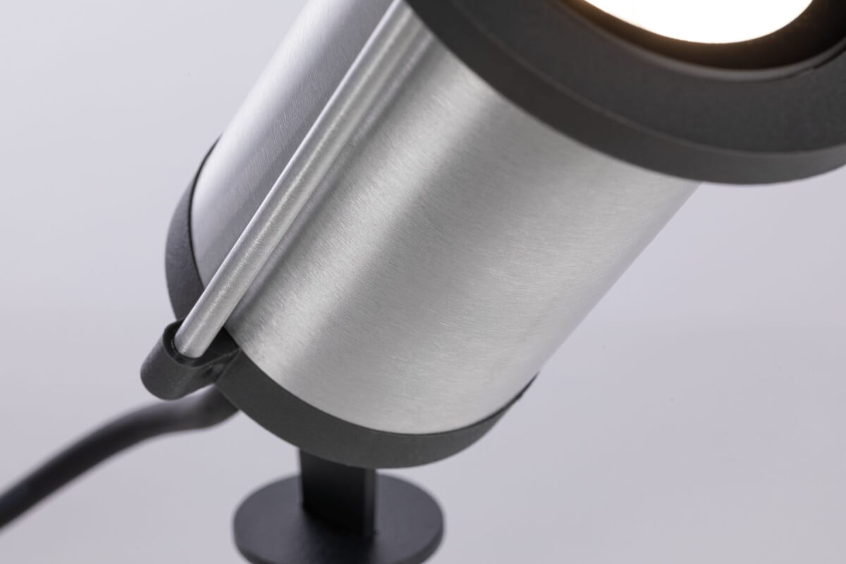 Paulmann Plug & Shine Basisset Classic, IP65, 3x6W, 32°, 24V, Anthrazit, Warmweiß (3000 K) Produktabbildung 5