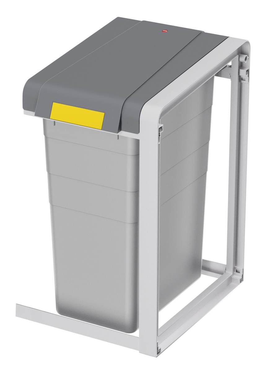 Hailo ProfiLine Öko XL Erweiterungseinheit | Mülltrennsystem | Grau | 38 l Volumen Produktabbildung