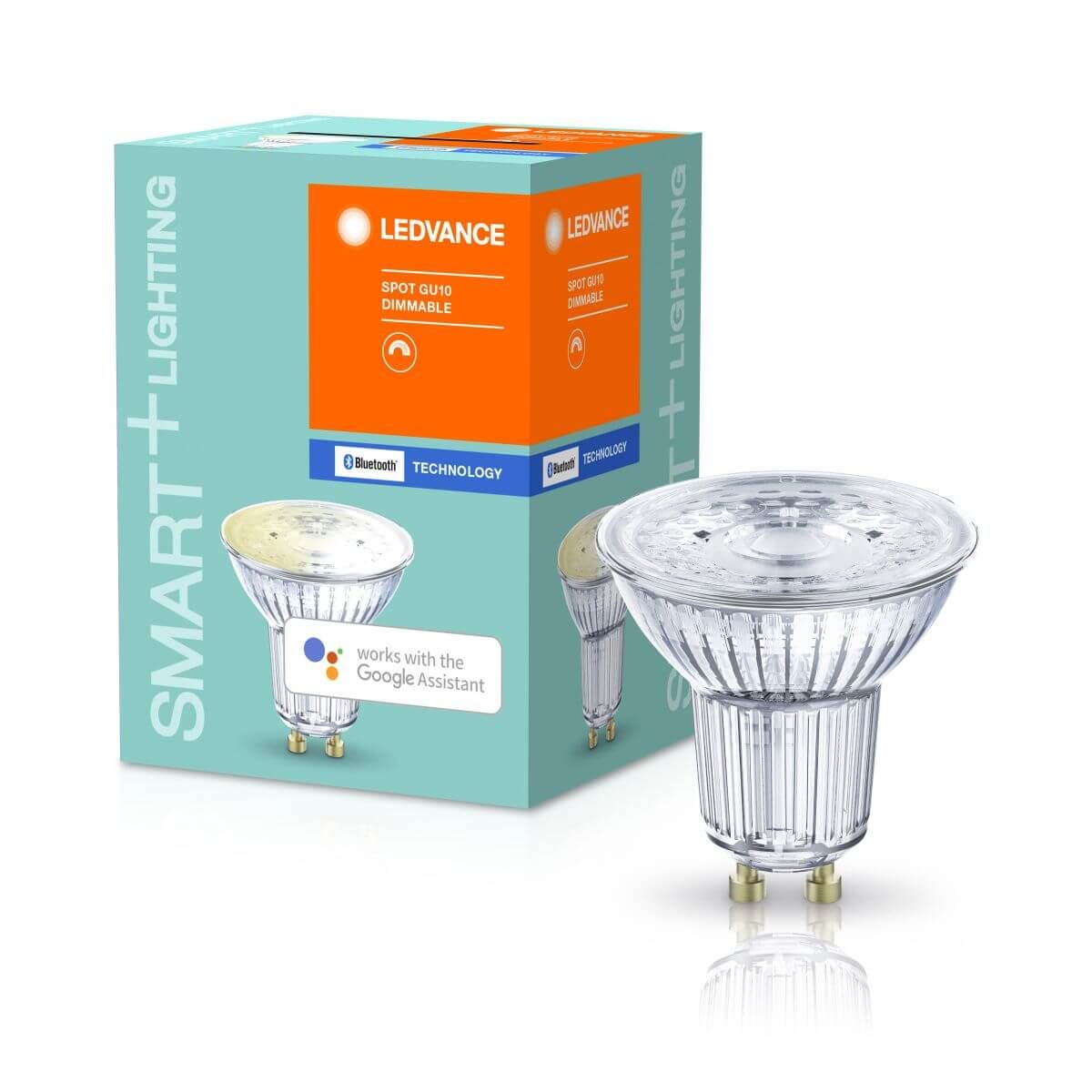 Ledvance SMART+ Bluetooth LED Spot, GU10, 5 W = 40 W, 350 lm, 2700 K, Warmweiß, Dimmbar Produktabbildung 1